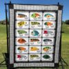 A Reel Good Time Quilt Blanket Th19  Quilt